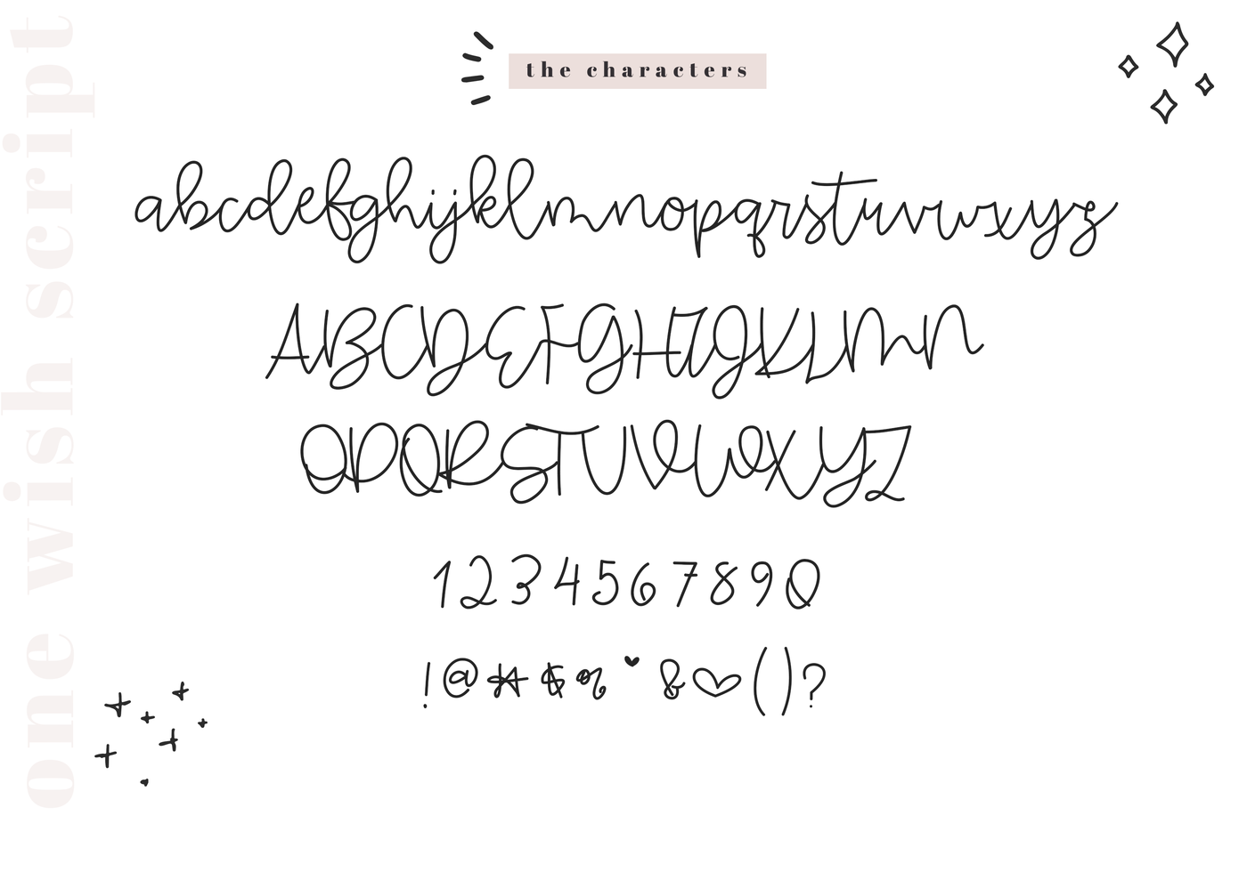 One Wish A Handwritten Script Print Font Duo By Ka Designs Thehungryjpeg Com