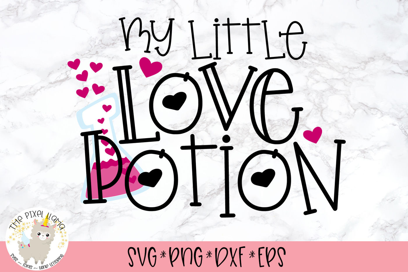 Download My Little Love Potion Valentine SVG Cut File By The Pixel ...