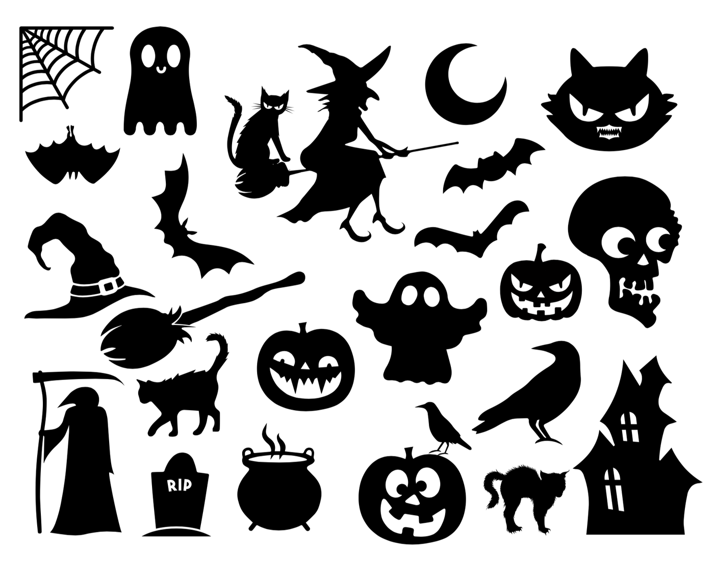 Halloween Svg Bundle By Carrtoonz Thehungryjpeg - vrogue.co