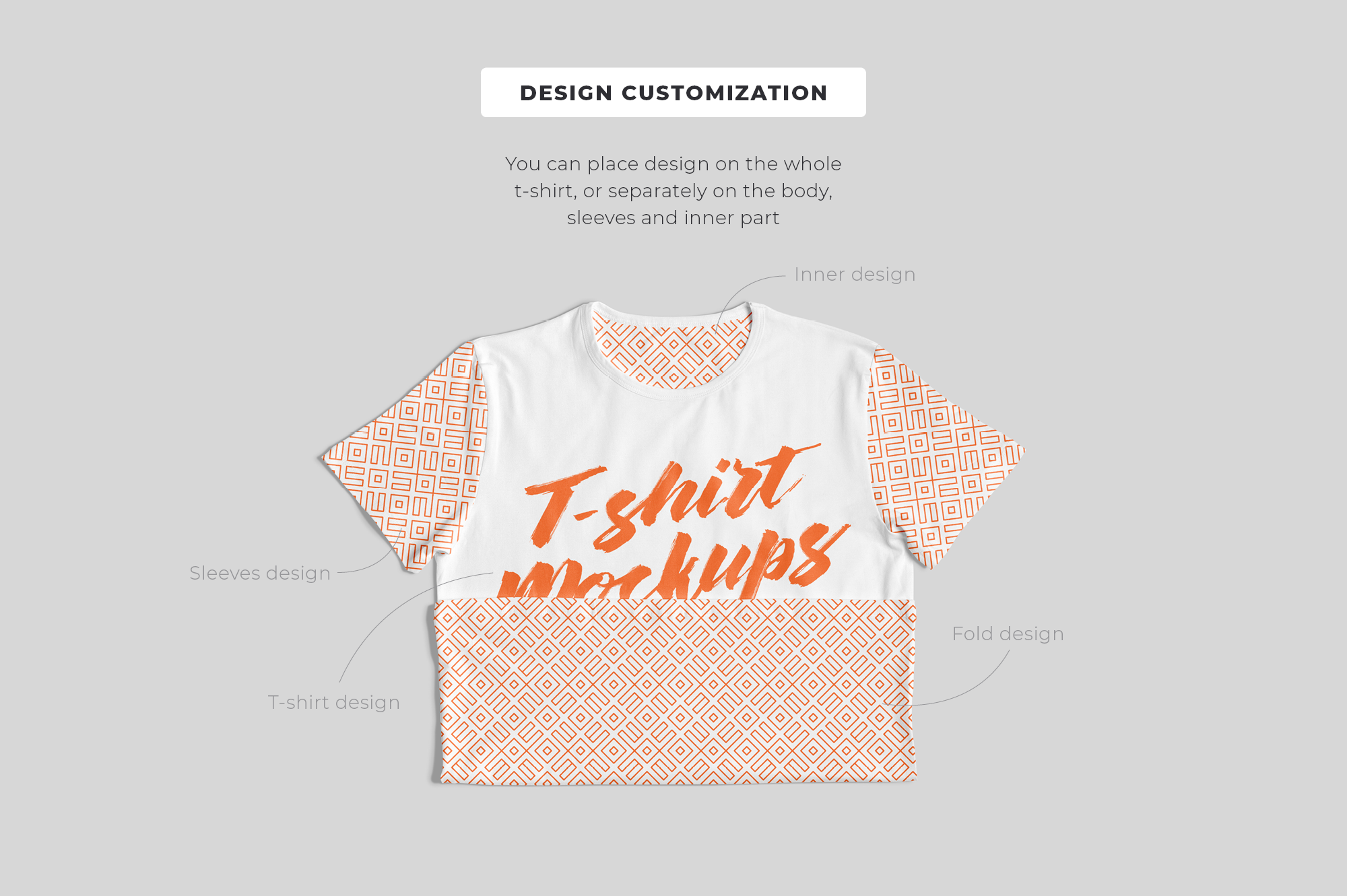 Download Customizable T-Shirt Mockups Pack By Bulbfish | TheHungryJPEG.com