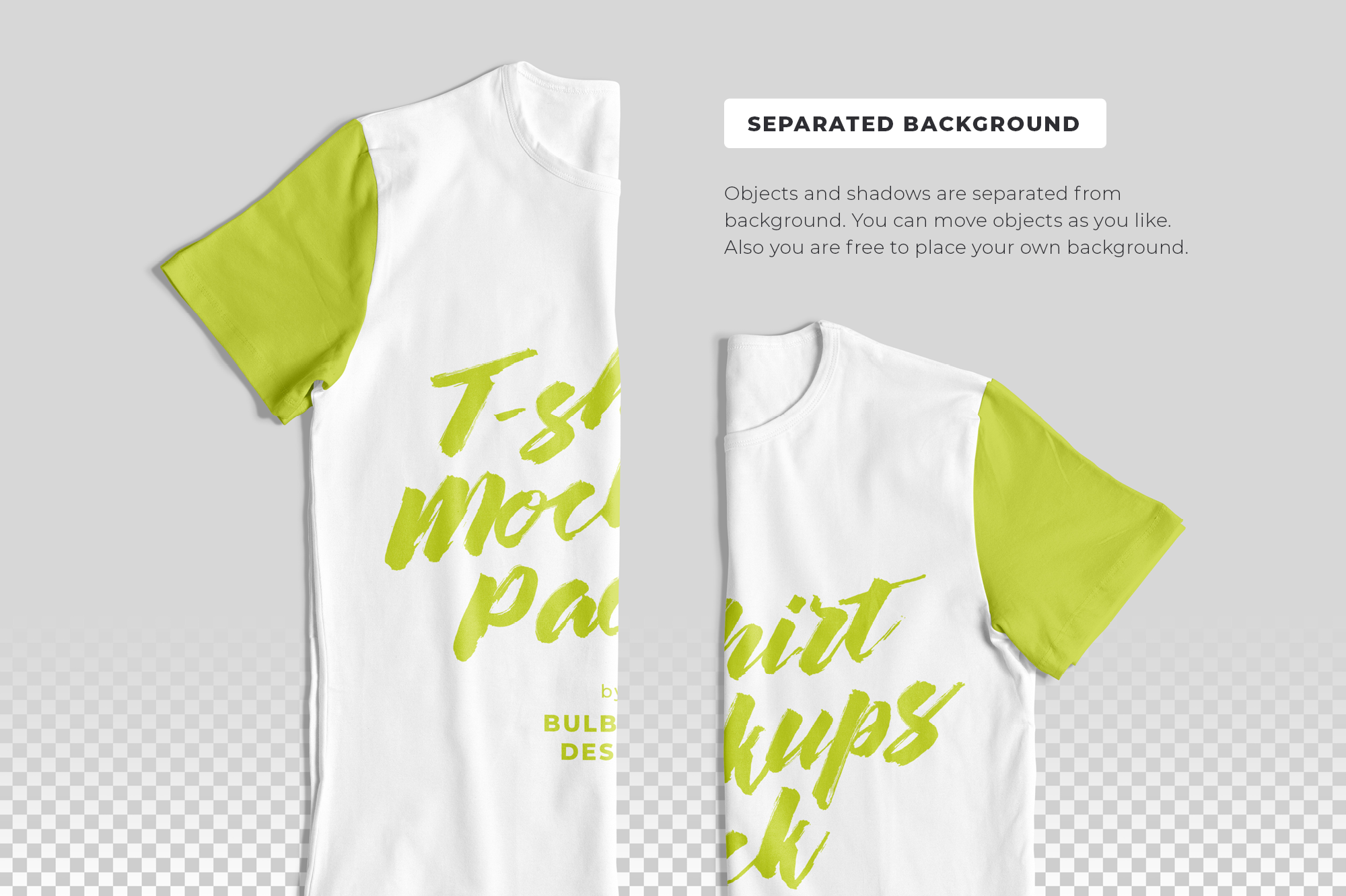 Download Long Sleeve T Shirt Mockup Front And Back Psd Free Yellow Images