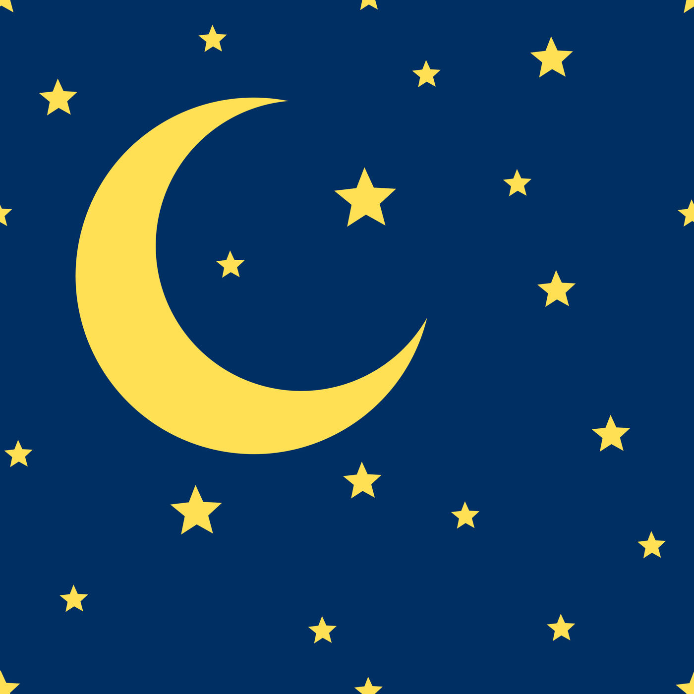 Moon And Stars Template