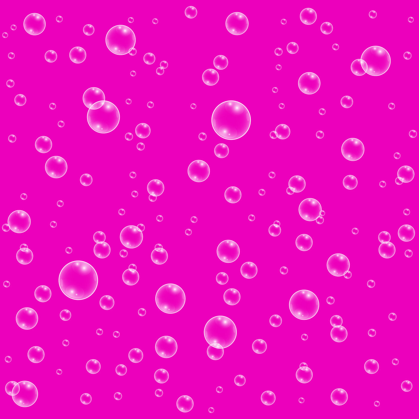 Pink vector realistic water bubbles pattern By Microvector | TheHungryJPEG