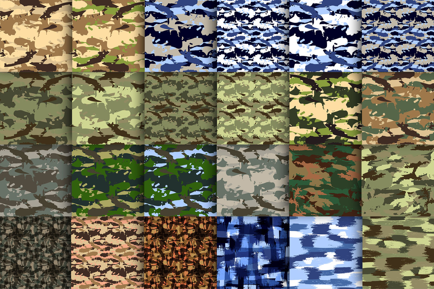 most popular camo patterns