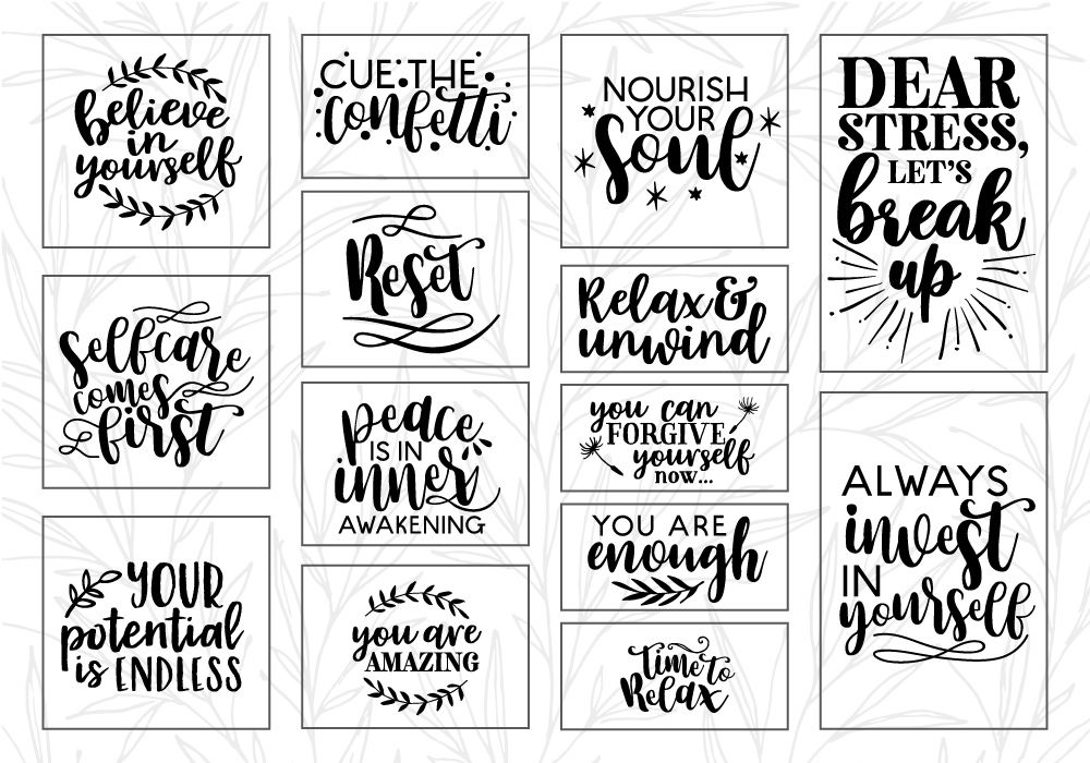 Download Relax Therapeutic Quote Svg Cut File Bundle By Caluya Design Thehungryjpeg Com