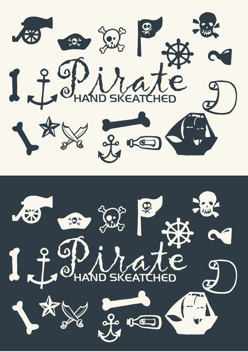 Pirate Clipart Vector Png By Arttemplates Thehungryjpeg Com