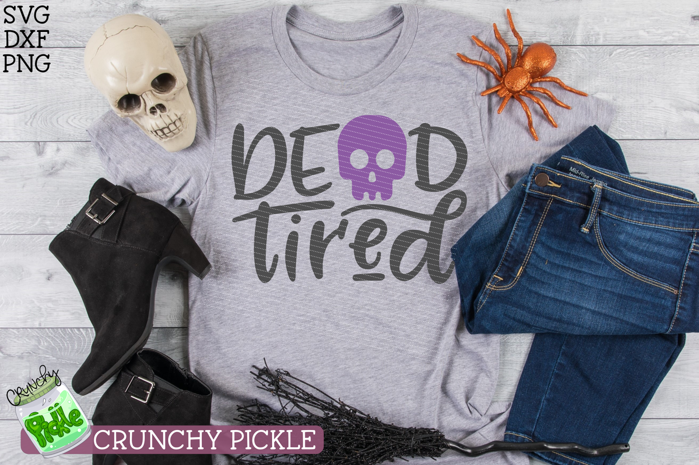 Dead Tired Svg Cutting File By Crunchy Pickle Thehungryjpeg Com