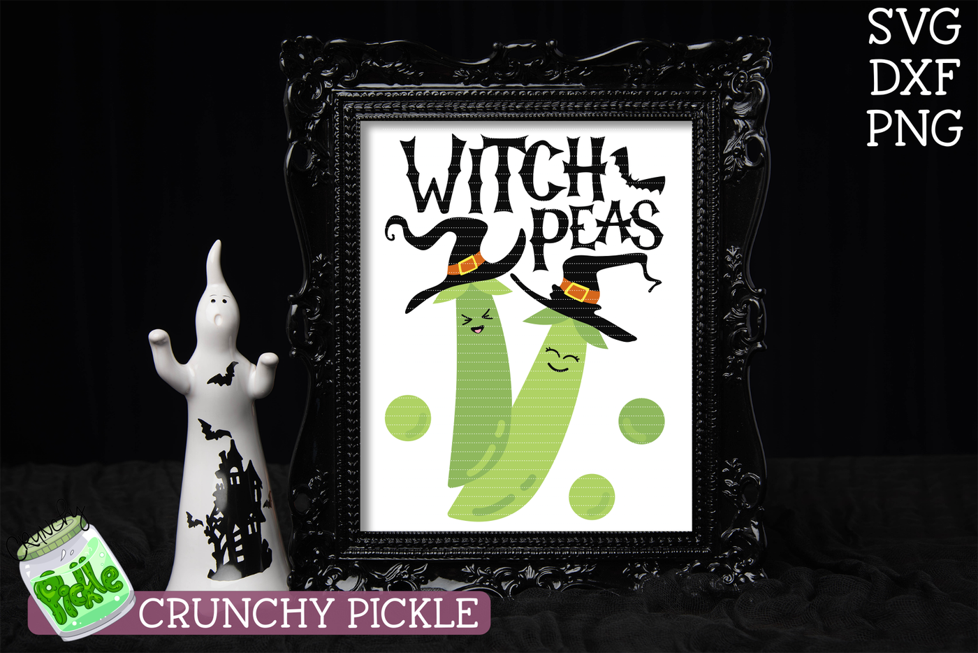 Witch Peas Svg By Crunchy Pickle Thehungryjpeg Com