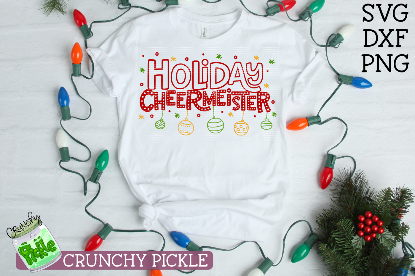 Holiday Cheermeister Christmas Svg By Crunchy Pickle Thehungryjpeg Com