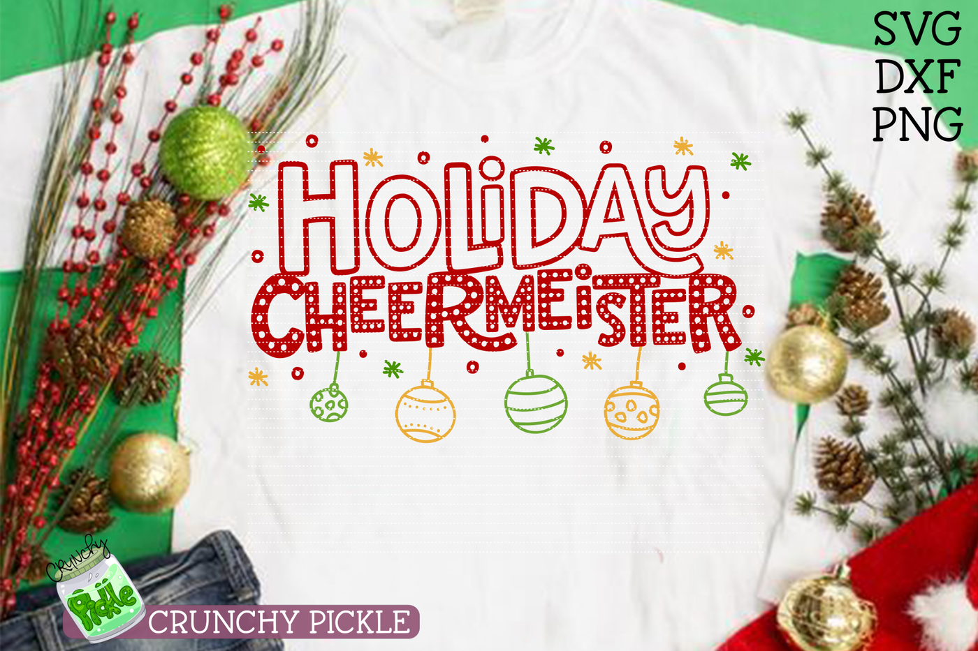 Holiday Cheermeister Christmas Svg By Crunchy Pickle Thehungryjpeg Com