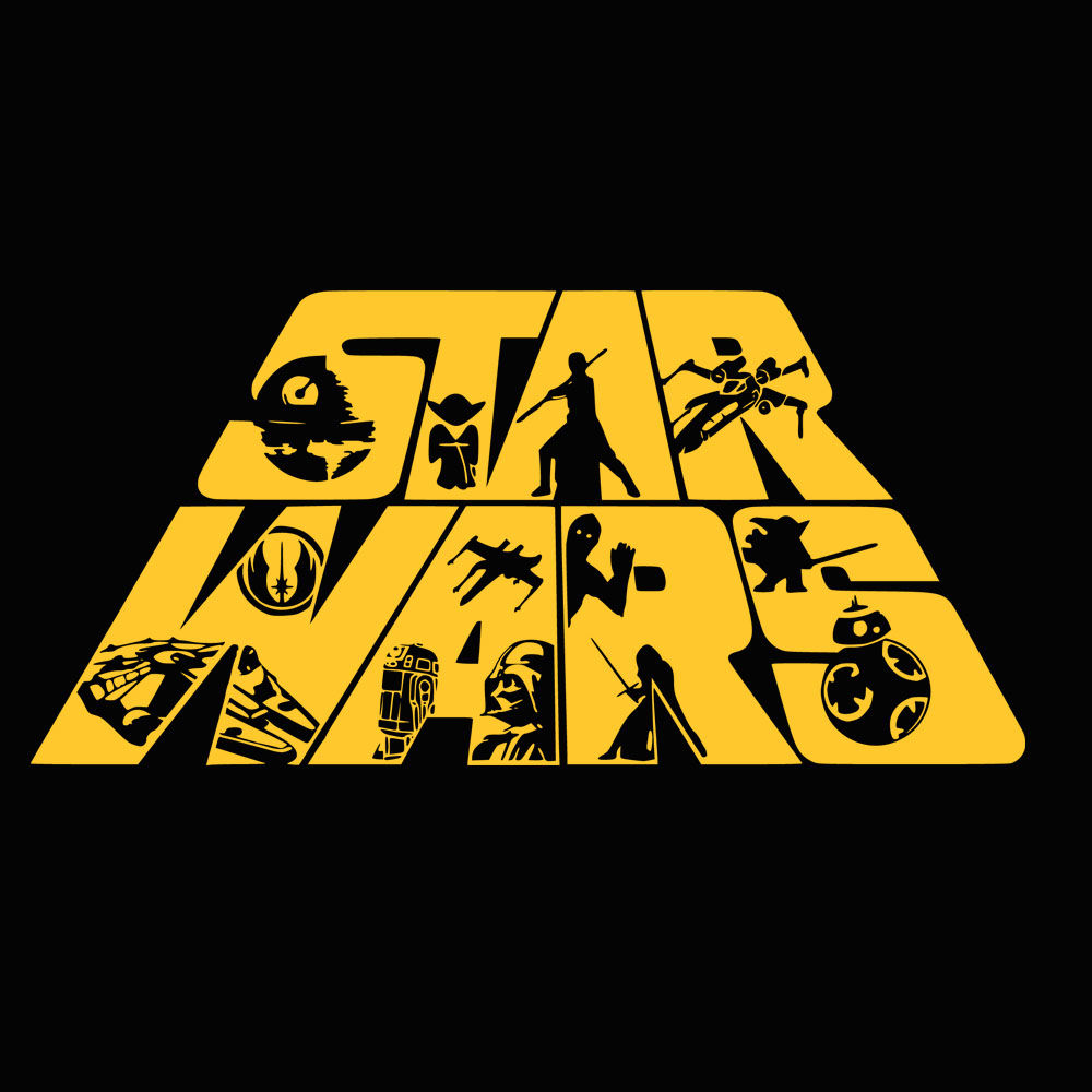 H1: Unleash the Force with SVG Star Wars Logo: Free Download