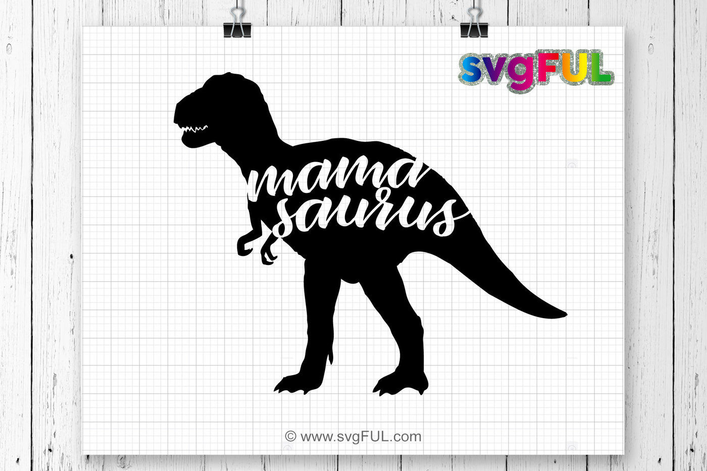 Download Mamasaurus Dinosaur, Clipart, Svg, Dxf, Pdf, Cricut Cut Files By svgFUL | TheHungryJPEG.com
