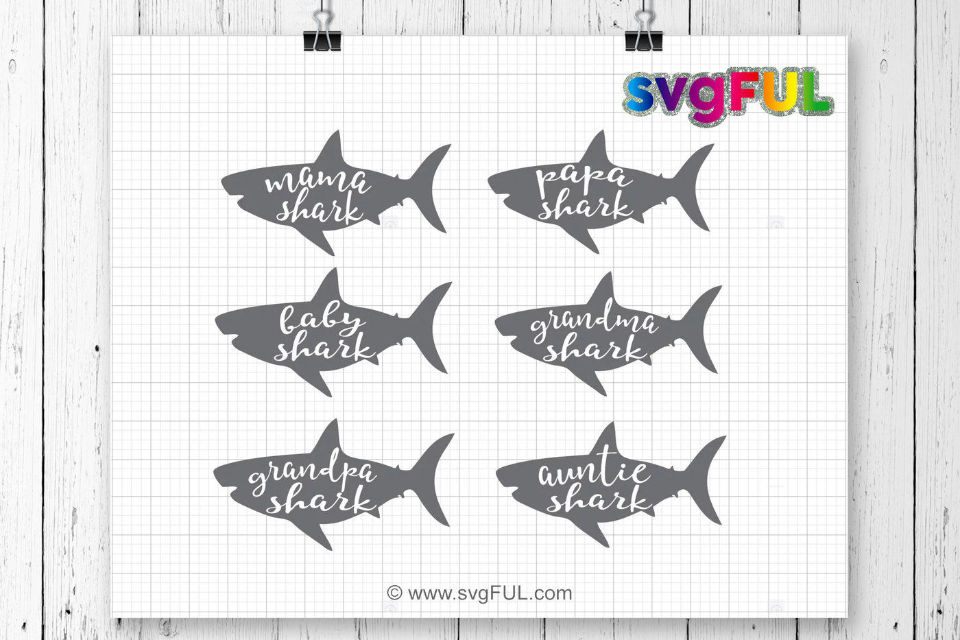 Free Free 96 Mama Baby Shark Svg SVG PNG EPS DXF File