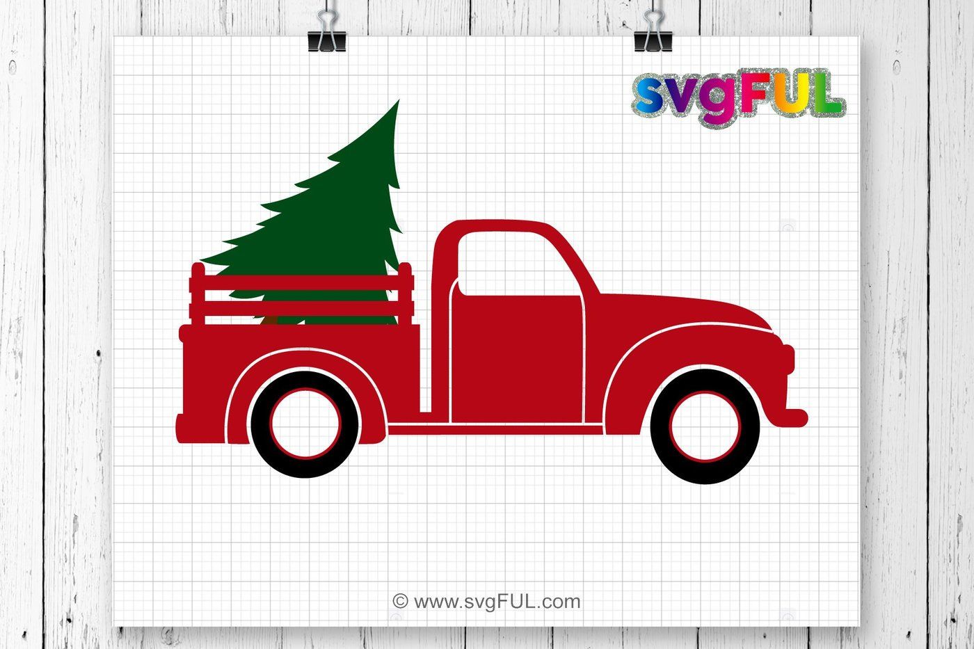 Christmas Truck SVG,Christmas Tree Truck svg, Christmas Svg, Merry By