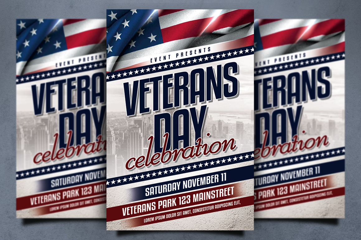 Veteran's Day Flyer  Veterans day, Flyer, Sign templates