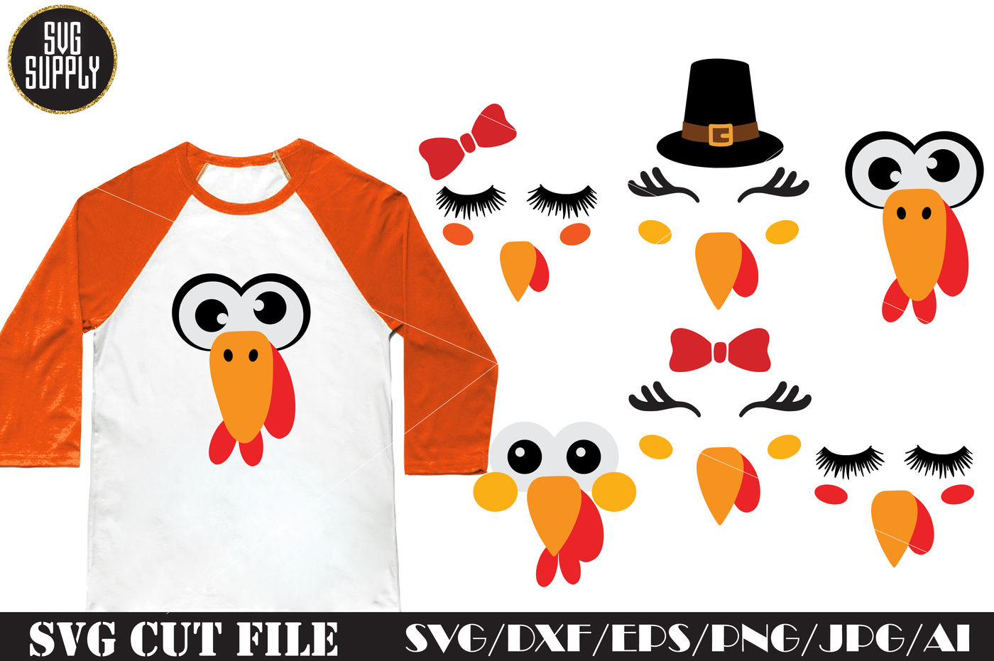 Download Free Thanksgiving Svg Cut Files - Layered SVG Cut File