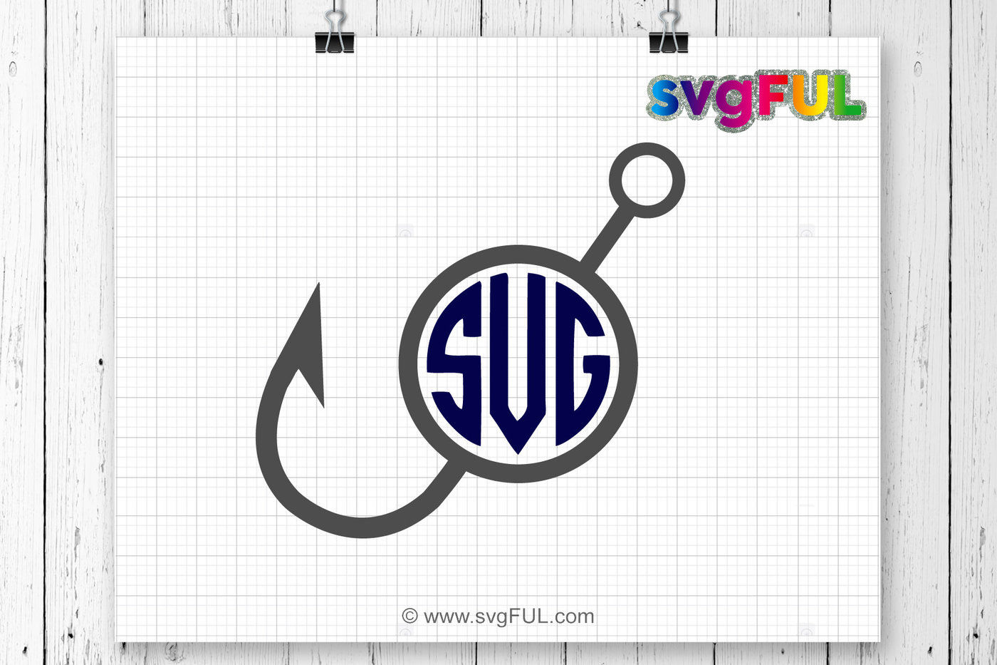 Free SVG Fishing Hook Svg Monogram 20035+ Best Quality File