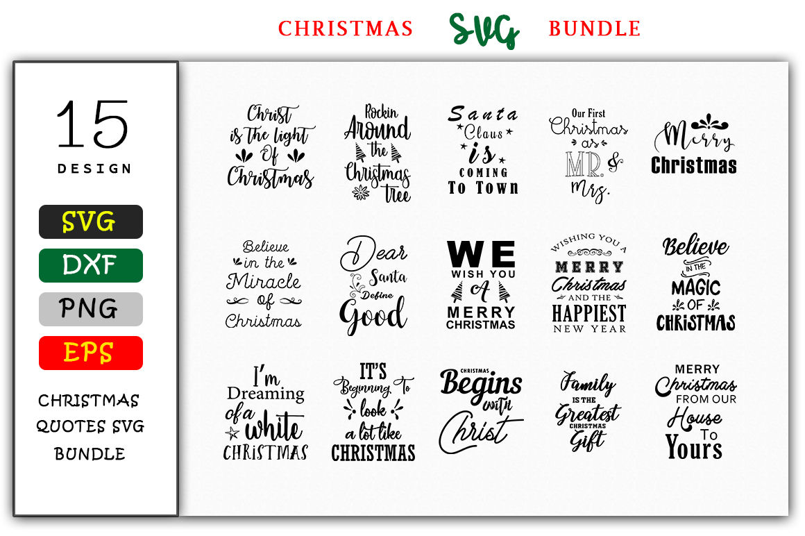 Download Christmas Svg Design Bundle By Teewinkle Thehungryjpeg Com Yellowimages Mockups