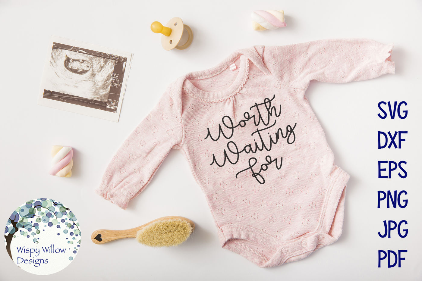 Newborn Baby SVG Bundle By Wispy Willow Designs ...