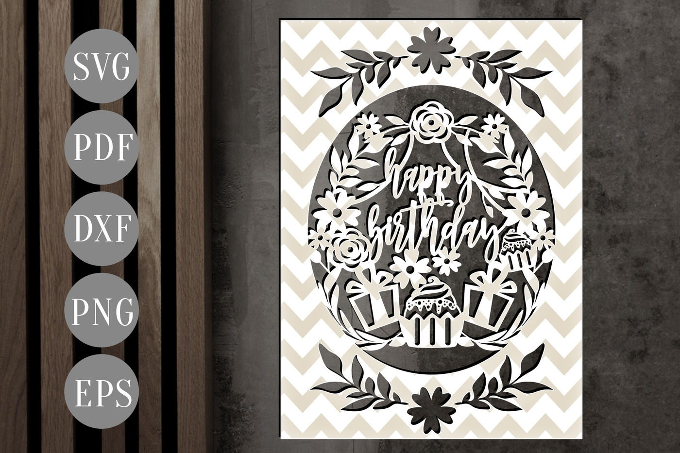 Download Cricut Explore Free Happy Birthday Card Svg Cutting Files