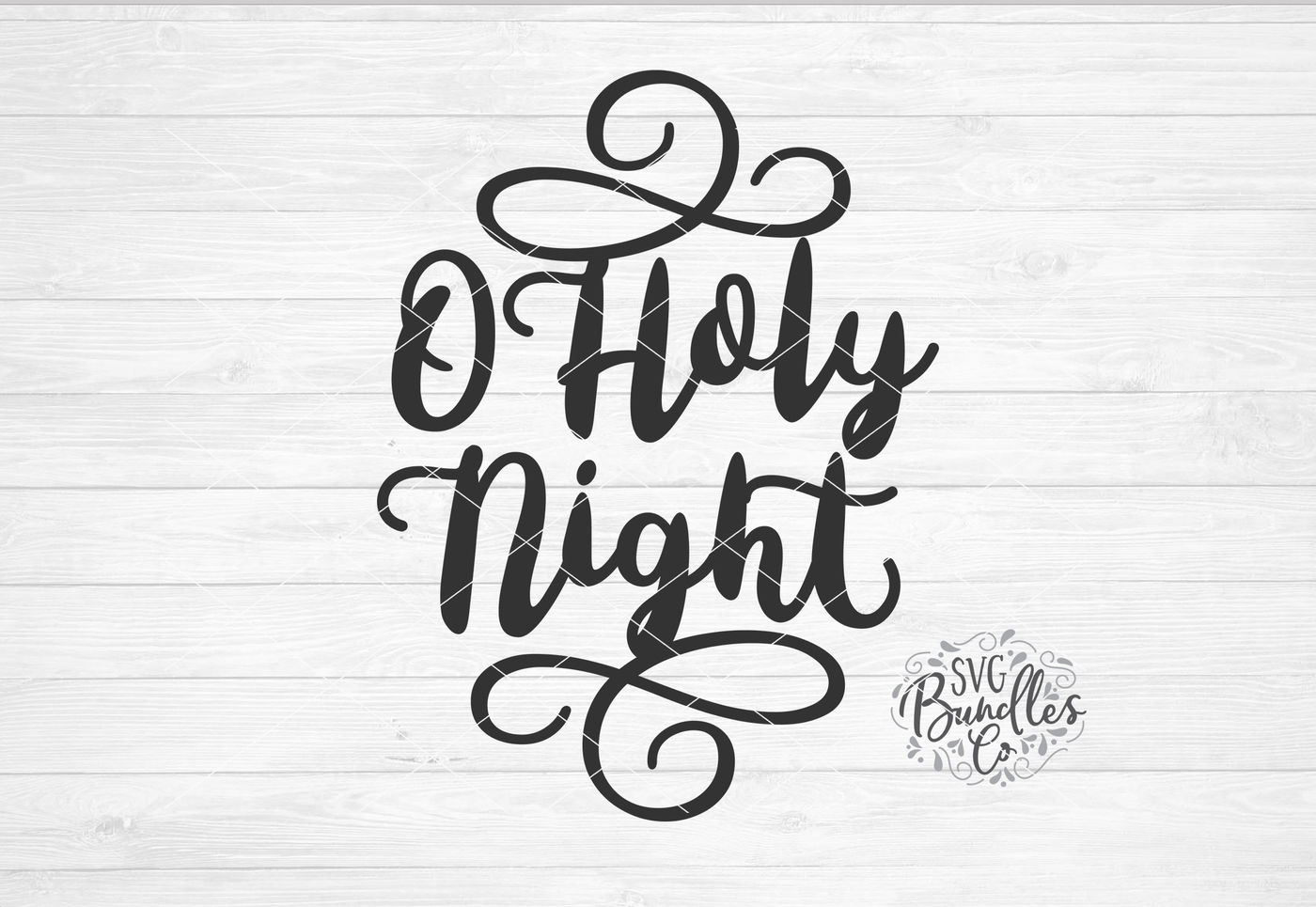 O Holy Night, Christmas Free Svg File - SVG Heart