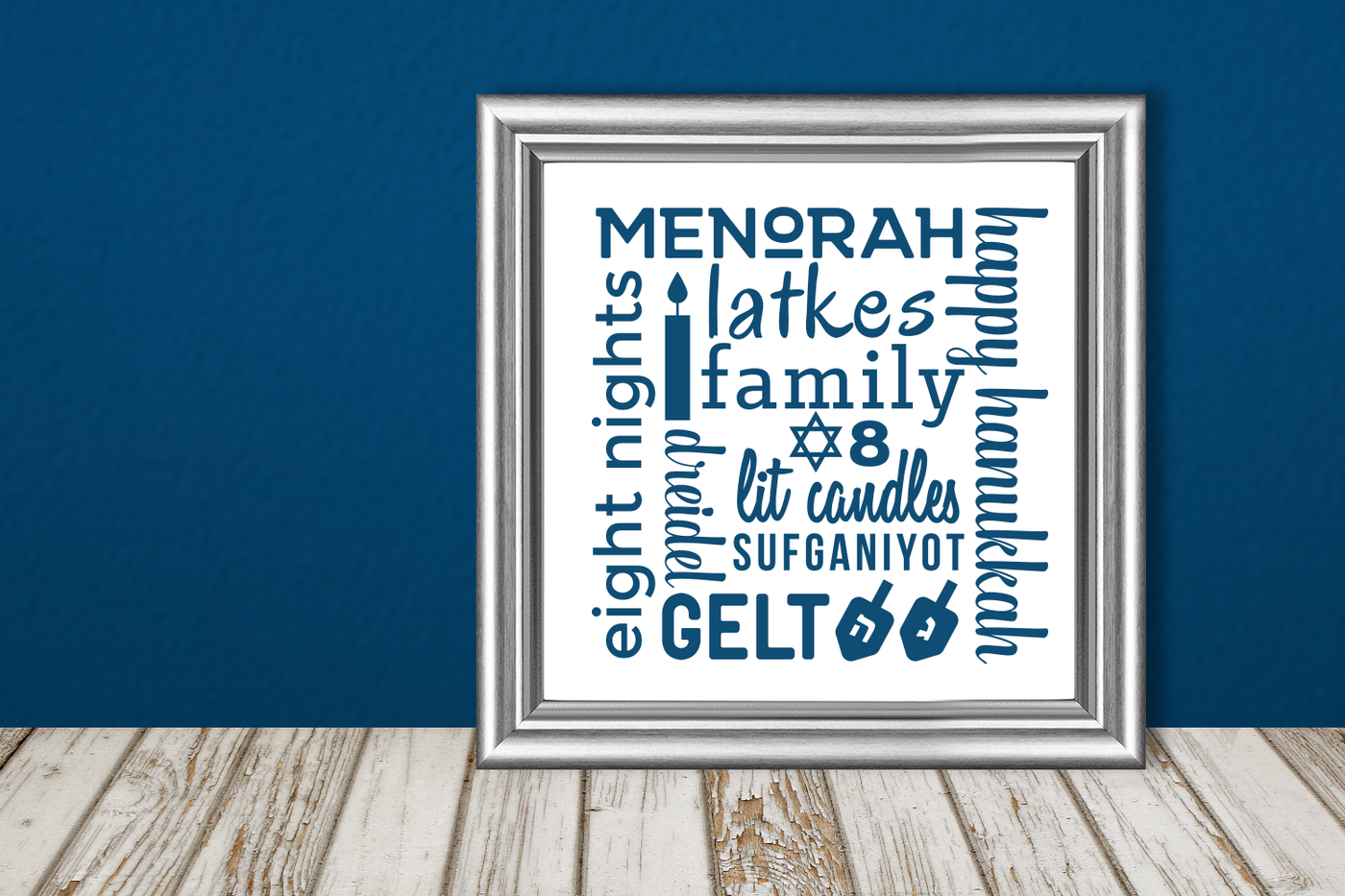Hanukkah Subway Art Svg Png Dxf By Designed By Geeks Thehungryjpeg Com