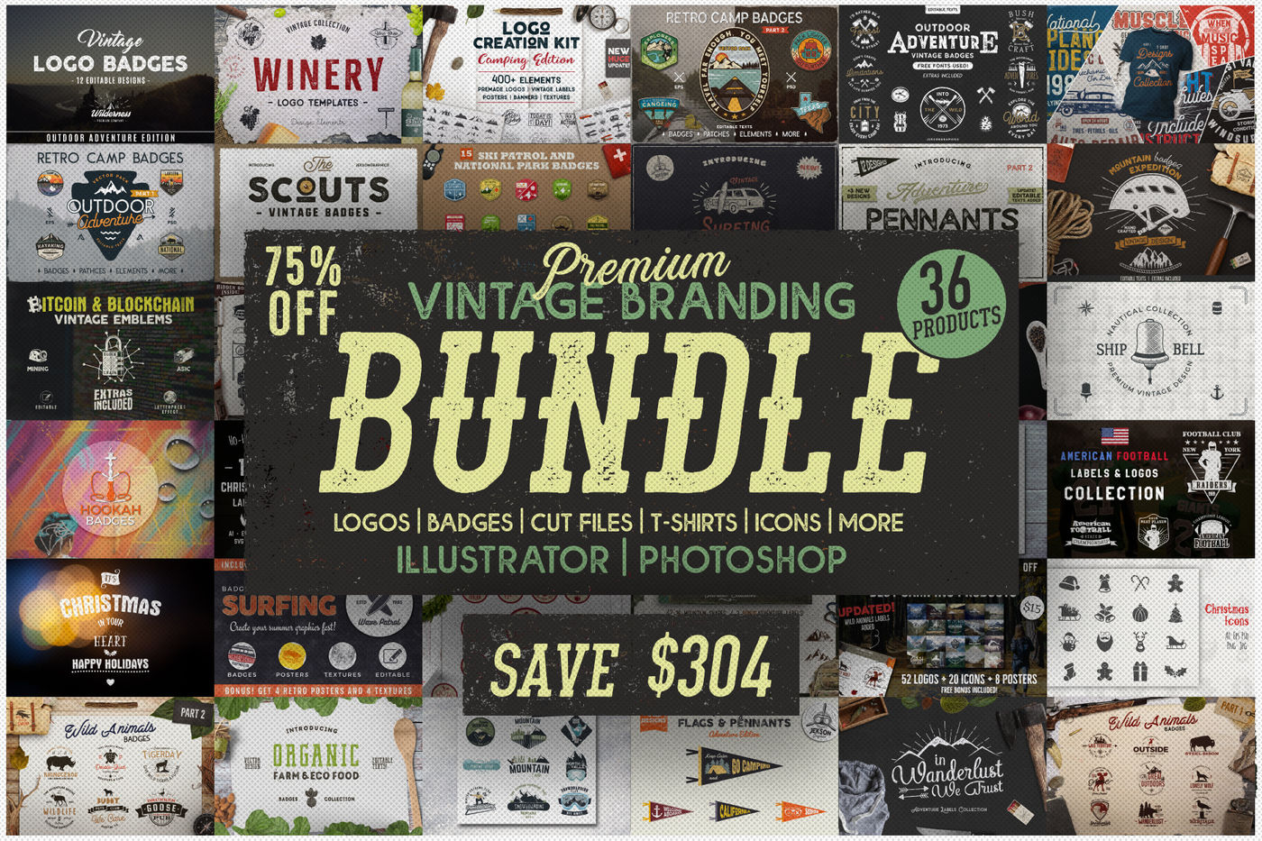 Vintage Branding Bundle Cut Files Svg Graphics Pack Dxf By Jekson Graphics Thehungryjpeg Com