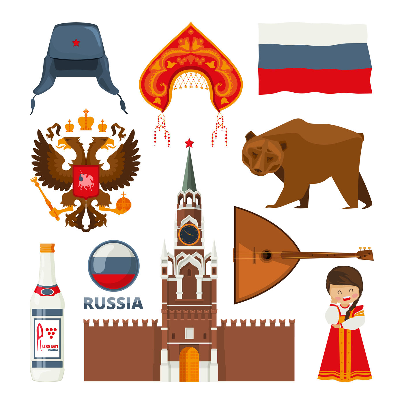 Традиционные символы России