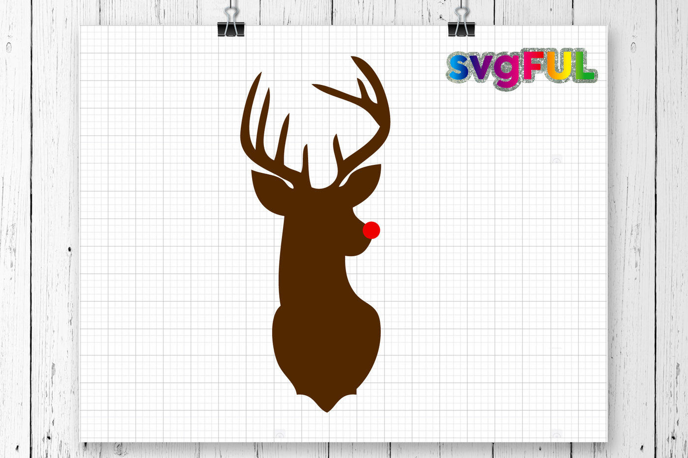 Download Reindeer Svg, Rudolph Svg, Deer Head Svg, Deer Svg, Svg ...