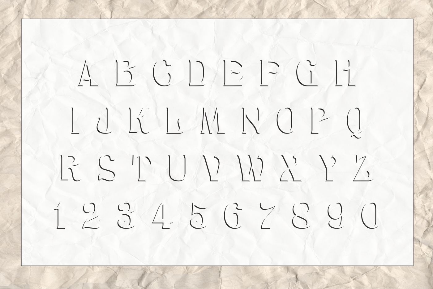 Invisible Modern Font By Vintage Font Lab Thehungryjpeg Com