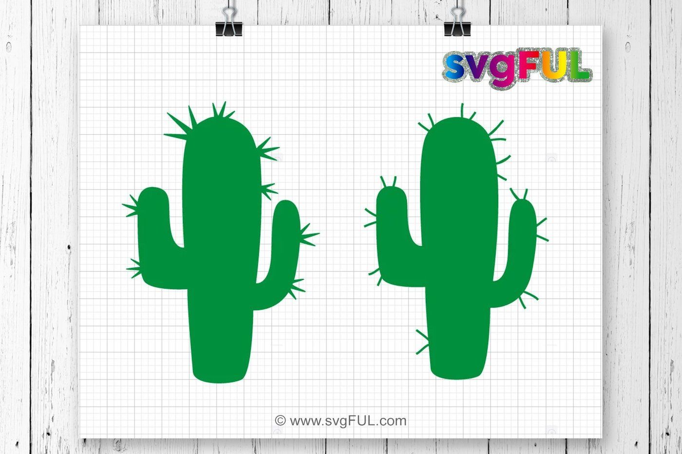 Download Cactus svg, cactus clipart, cactus silhouette, cricut files, svg, dxf By SVGista | TheHungryJPEG.com