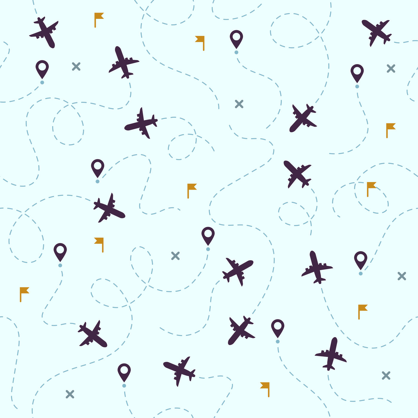 air travel pattern