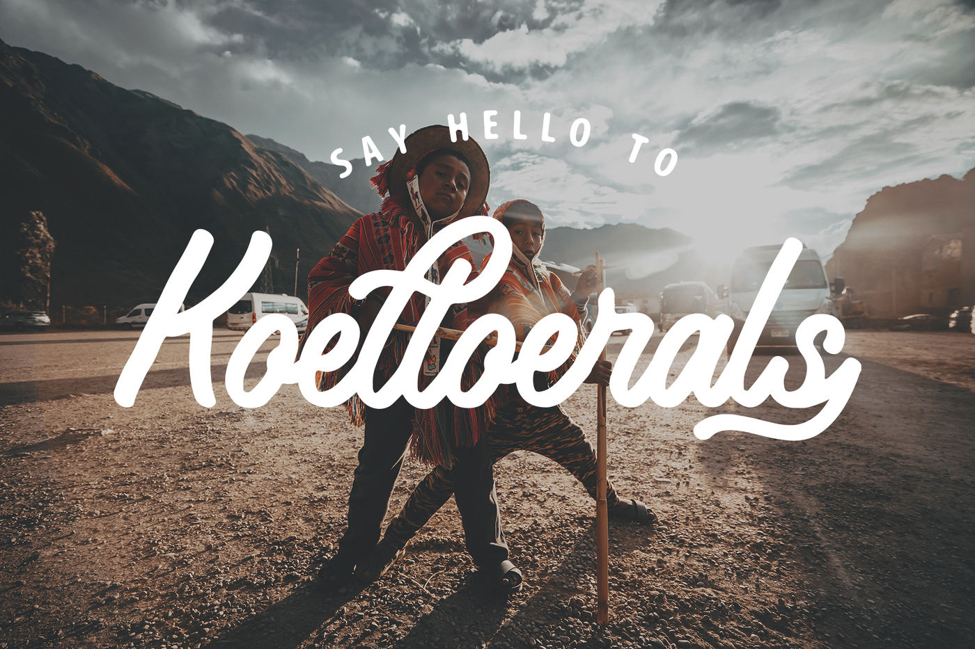 Koeltoerals Fonts By Crump Hand Thehungryjpeg Com