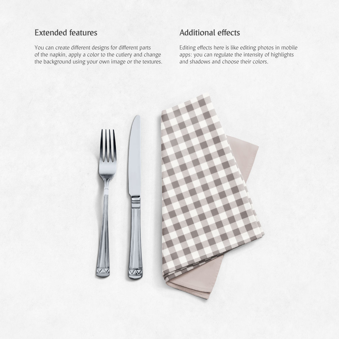 Download Napkin Mockups Set By Rebrandy Thehungryjpeg Com