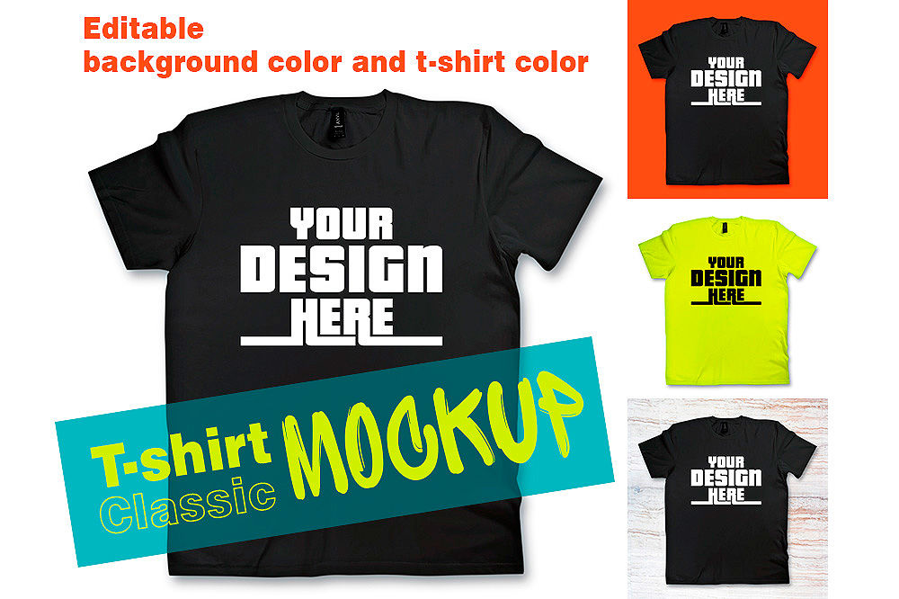 Download Front And Back T Shirt Mockup Psd Free Download Free Mockups Psd Template Design Assets PSD Mockup Templates