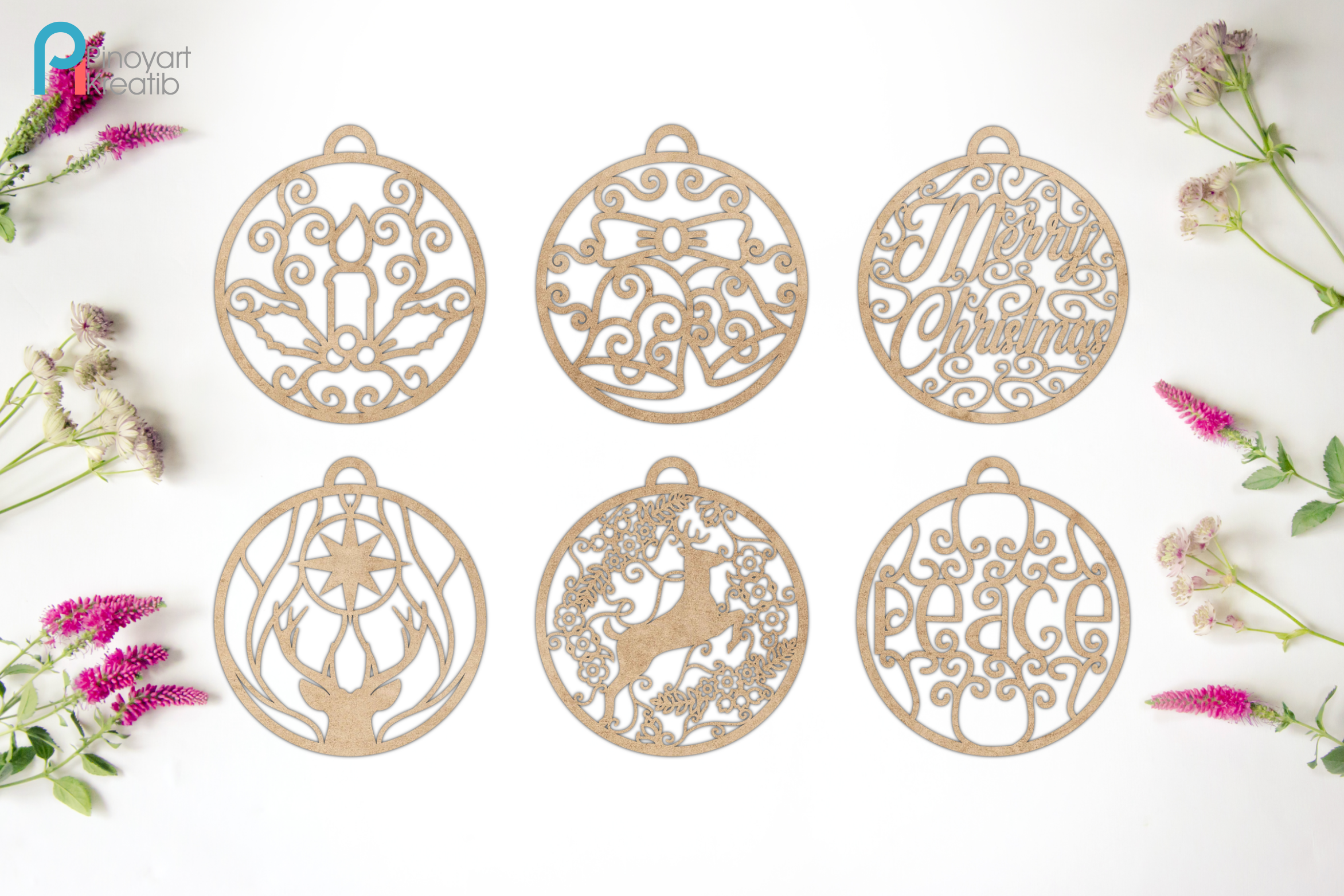 Christmas Ornaments SVG, Christmas Balls SVG, Baubles SVG, svg files By