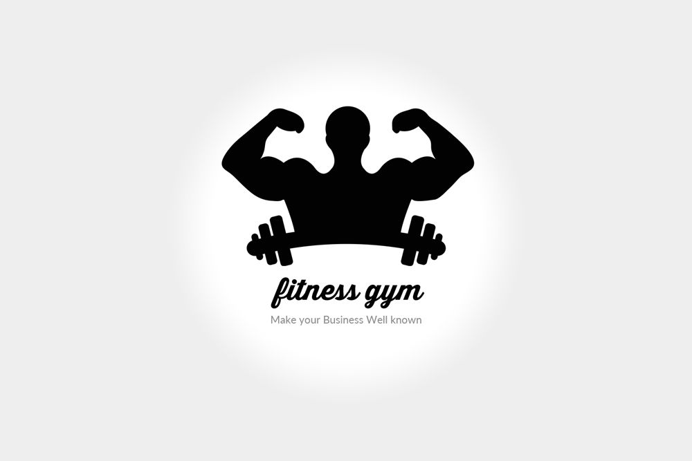 Body Fitness Gym Logo By Designhub | TheHungryJPEG