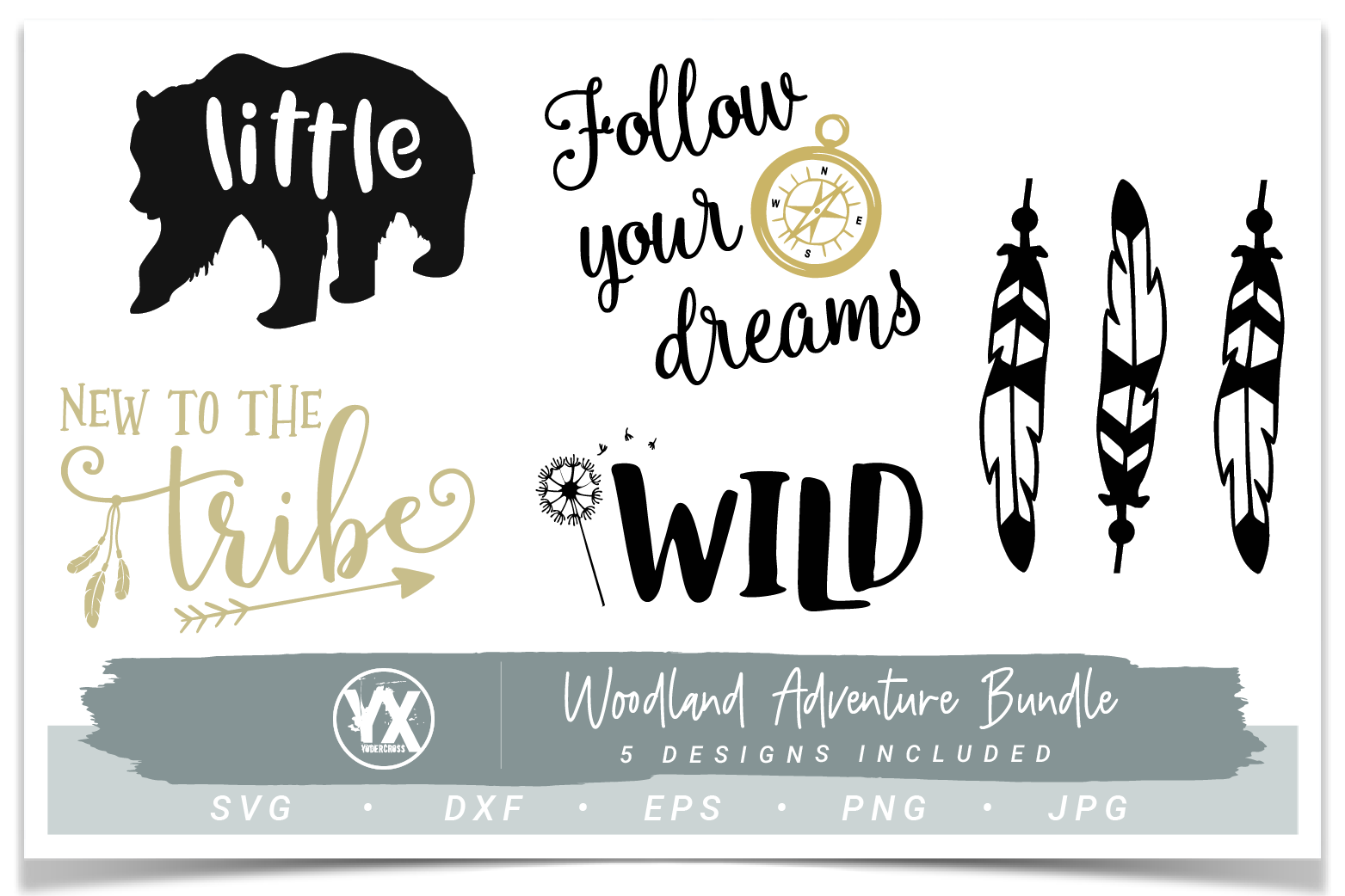 Download Woodland Adventure Baby SVG Bundle By YODERCROSS ...