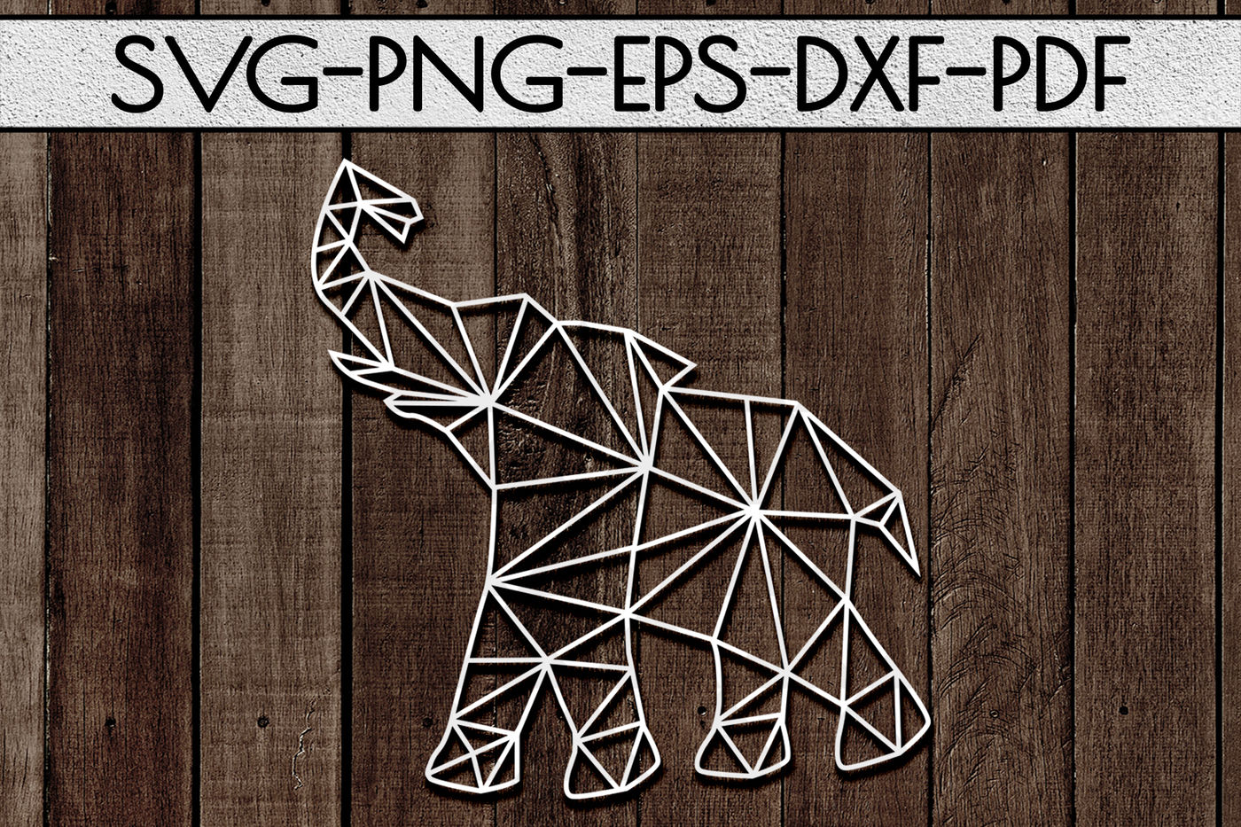 Free Free Geometric Elephant Svg SVG PNG EPS DXF File