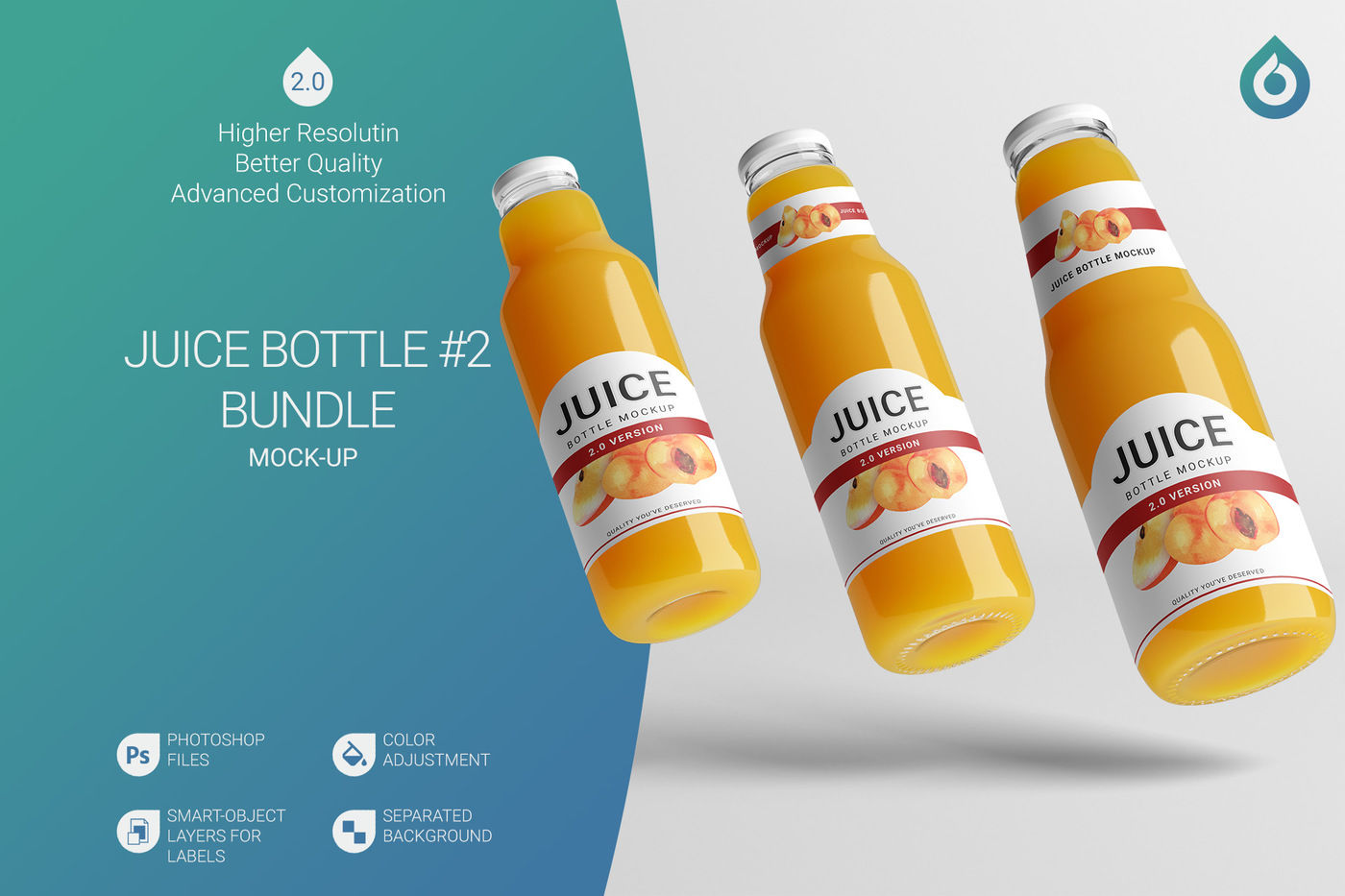 Download Amber Plastic Beer Bottle Mockup Yellowimages