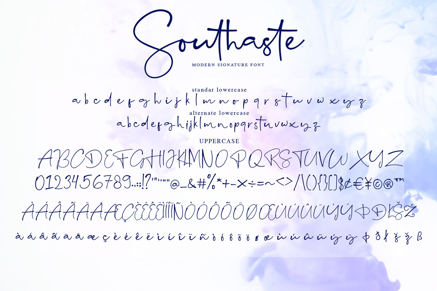 Southaste A Signature Font By Alphart Thehungryjpeg Com