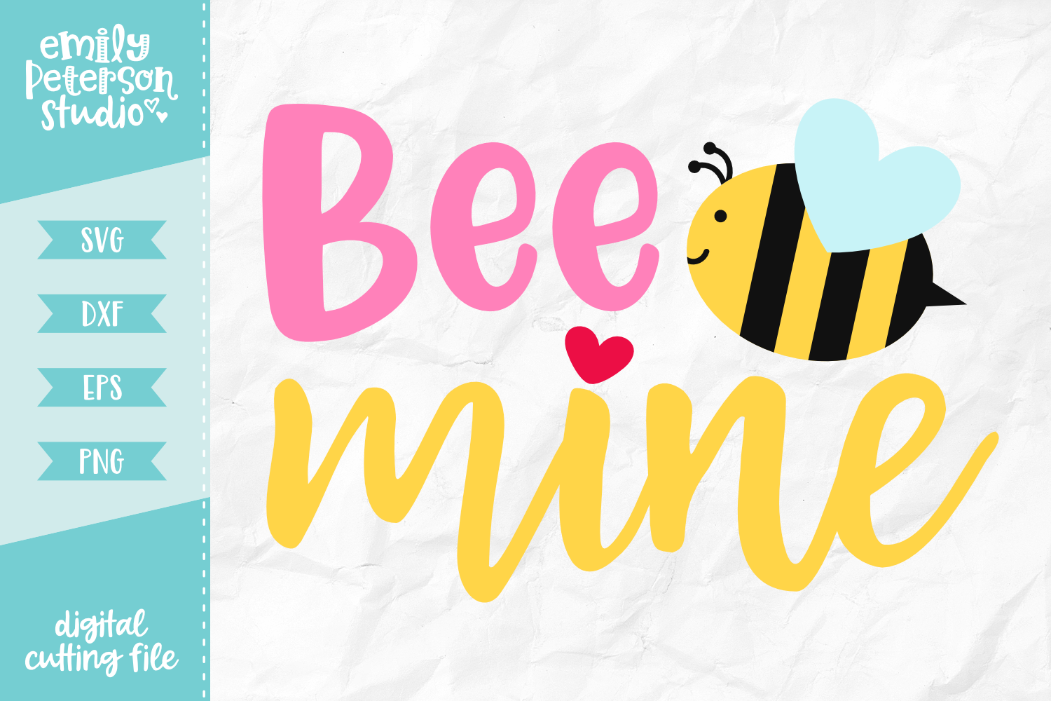 Download Bee Mine SVG DXF By Emily Peterson Studio | TheHungryJPEG.com