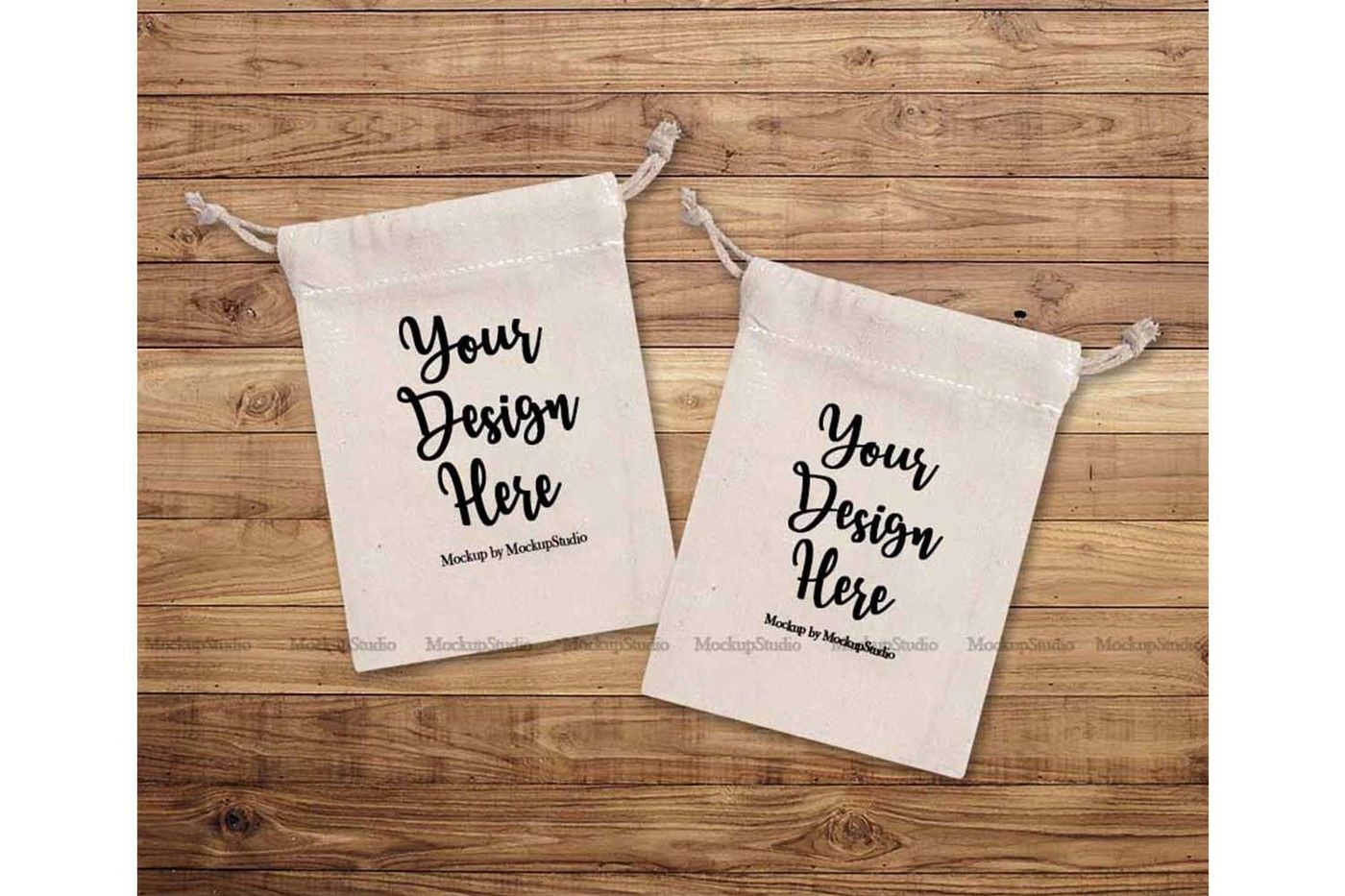 Download Tooth Fairy Bag Pouch Mock Up Cotton Muslin Sack Mockup By MockupStation | TheHungryJPEG.com