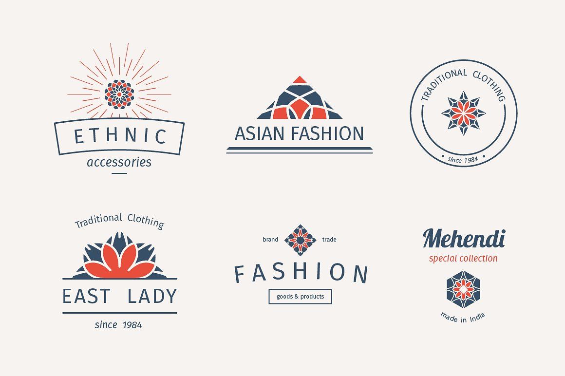 6 Logo Templates By dacascas | TheHungryJPEG