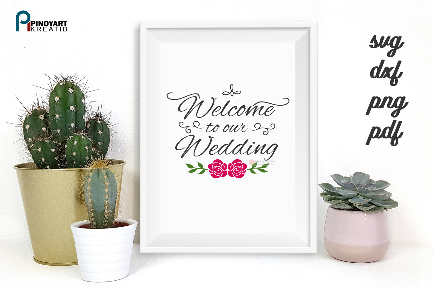 Download Welcome to Our Wedding svg, Wedding svg, Wedding Clip Art, svg files By Pinoyart | TheHungryJPEG.com