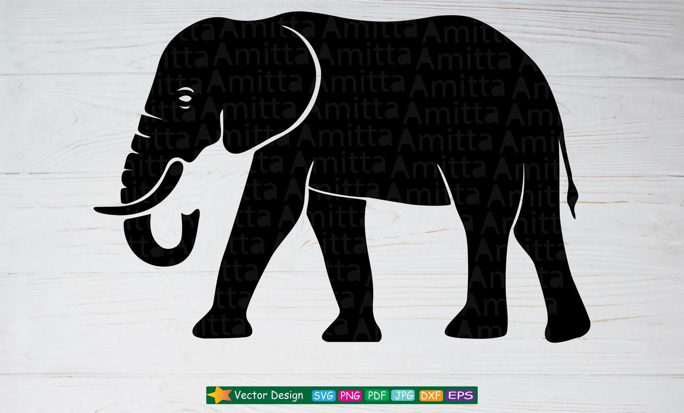 Elephant SVG Bundle By AmittaArt | TheHungryJPEG