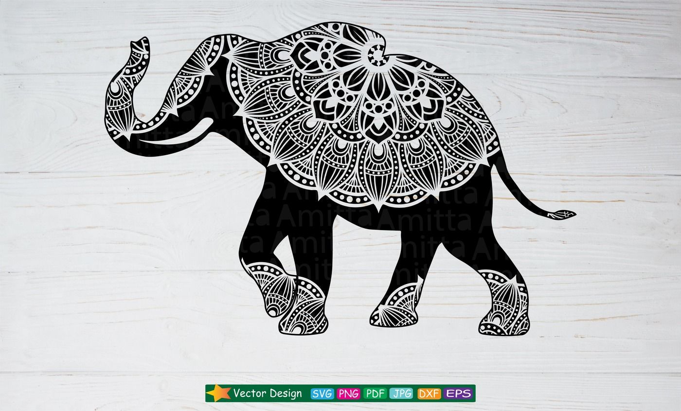 Elephant SVG Bundle By AmittaArt | TheHungryJPEG.com