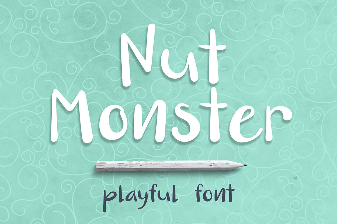 Nut Monster By Artiteki Thehungryjpeg Com