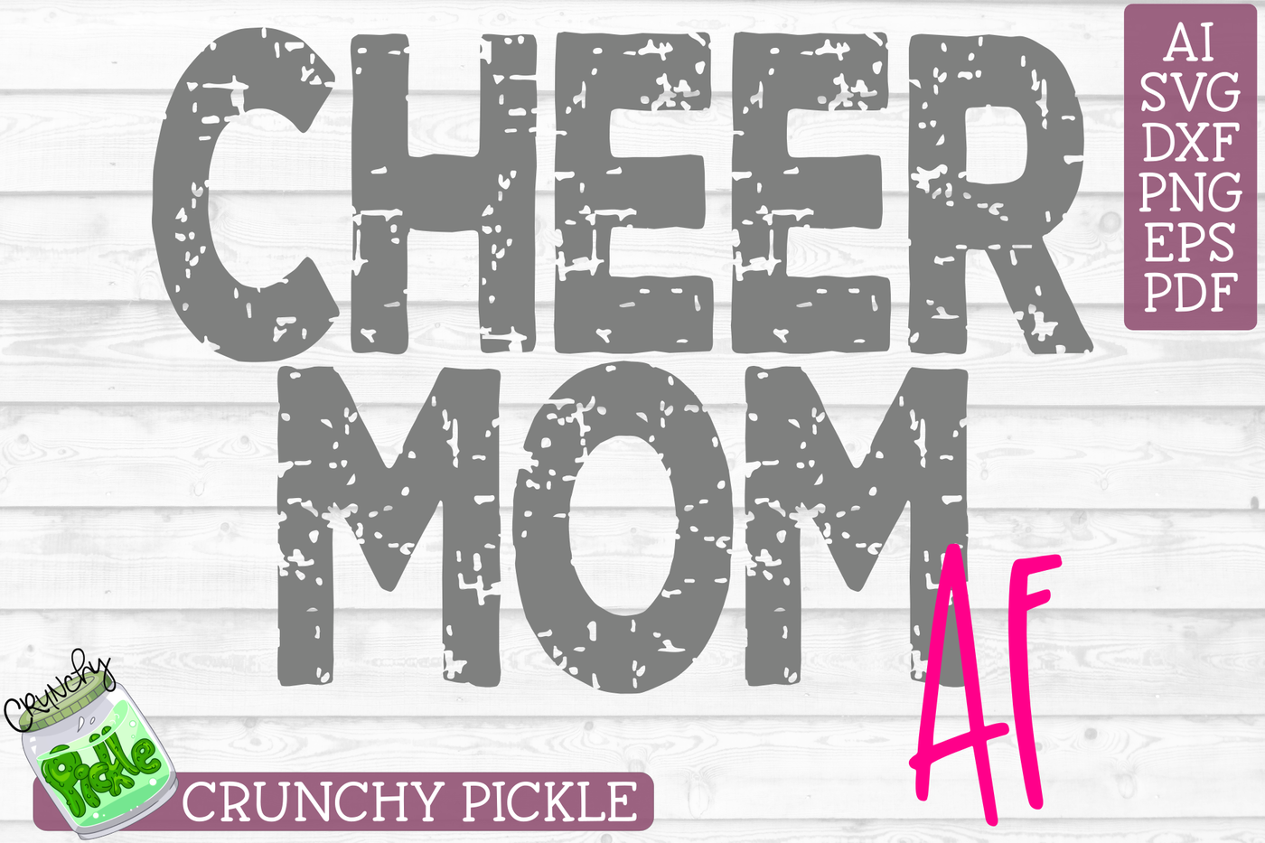 Download Cheer Mom Af By Crunchy Pickle Thehungryjpeg Com