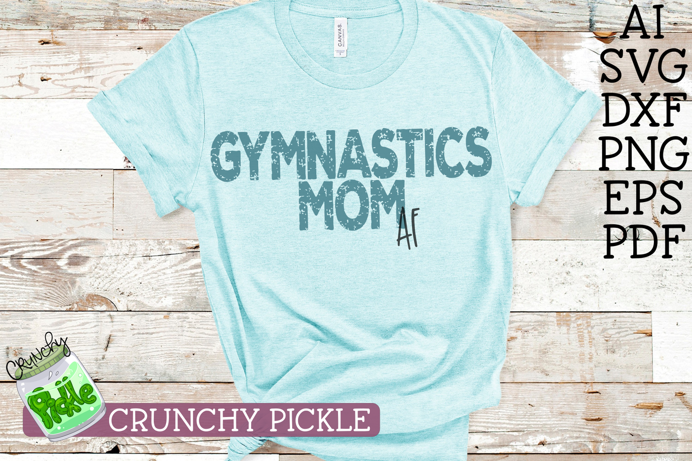Download Gymnastics Mom Af By Crunchy Pickle Thehungryjpeg Com